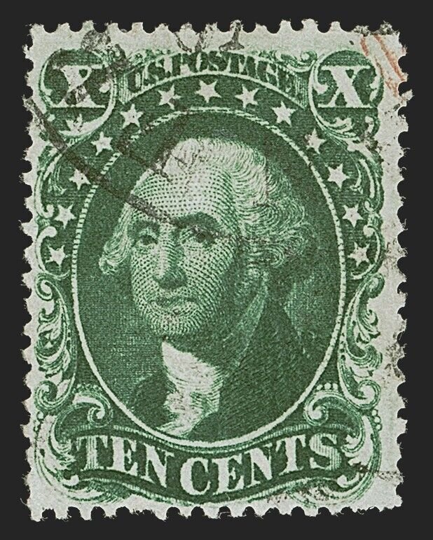 MOMEN: US STAMPS #31 USED PF CERT LOT #89718