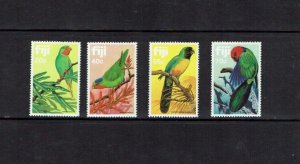 Fiji: 1983, Parrots,  MNH set.