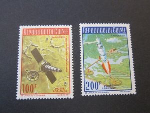 Guinea 1965 Sc Sc C78-9 Space set MNH