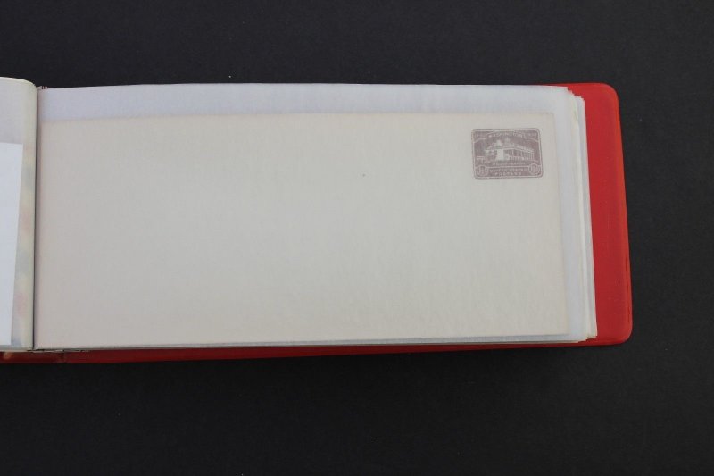 US Stamp Collection Stock Book 100 Postal Cards, Stationary, Mint, FDC, Slogan