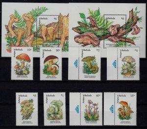 Antigua 1519-28 MNH Mushrooms SCV31.90