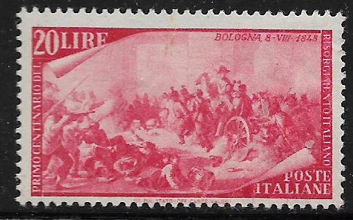 ITALY, 503HINGED REVOLUTIONARY SCENES