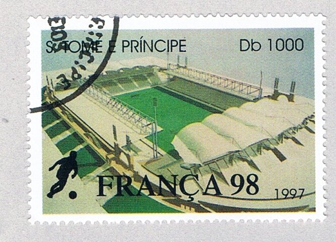 St Thomas & Prince  Used Stadium A 1998 (BP81001)