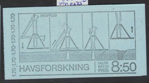 Sweden SC 1303a Booklet MNH (6fet)