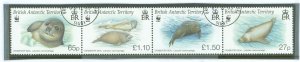 British Antarctic Territory #410-413