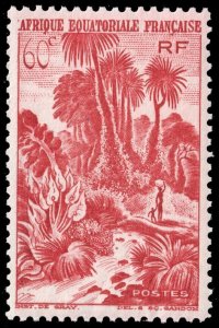 French Equatorial Africa #170  MNH - Jungle Scene (1946)