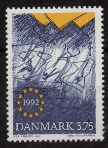 Denmark 967 MNH Single European Market