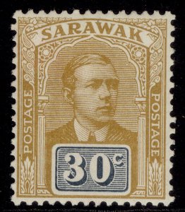 SARAWAK GV SG71, 30c ochre-brown & slate, M MINT.