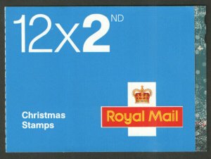 LX31 2006 Christmas Greetings Barcode Booklet 12 x 2nd class - No Cylinder 