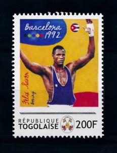 [78106] Togo  Olympic Games Barcelona Boxing Champion  MNH