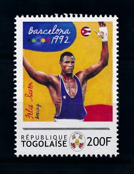 [78106] Togo  Olympic Games Barcelona Boxing Champion  MNH