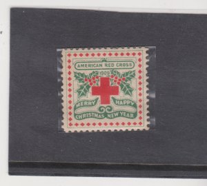 US scott # WX5, MNH OG, 1909 Red Cross 