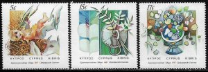 Cyprus #696-8 MNH Set - Christmas