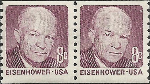 # 1402 MINT NEVER HINGED DWIGHT D. EISENHOWER