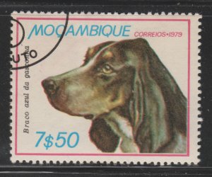 Mozambique 665 Blue Gascon Hound 1979