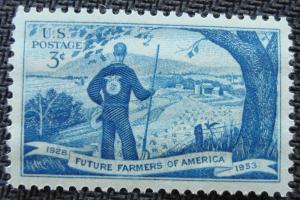 US #1024 MNH Single SCV $.20 L10