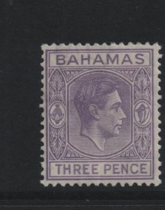 Bahamas 1938 SG154 Threepence mounted mint