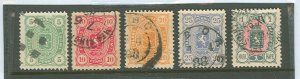 Finland #31-35 Used Multiple