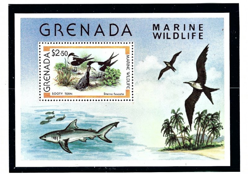 Grenada 941 MNH 1979 Marine Wildlife S/S    (KA)