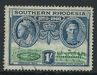 Southern Rhodesia SG 60  Used