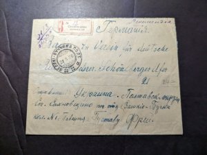 1926 Registered Russia USSR Soviet Union Cover to Berlin Germany