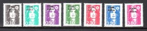 ST. PIERRE & MIQUELON SC# 522,523,524,528,530,534,537 O/P- MNH