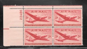 #C32 MNH Plate Block