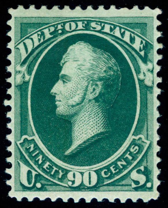 MOMEN: US STAMPS #O67 OFFICIALS MINT OG LH VF/XF PF CERT