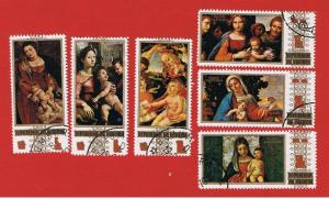 Burundi #303-305 #C107-109  VF used  Christmas  Free S/H