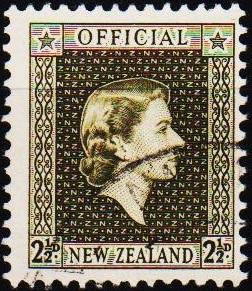 New Zealand. 1954 2 1/2d S.G.0162 Fine Used