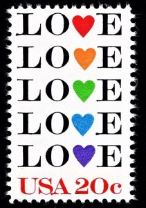 US 2072 MNH VF 20 Cent Love