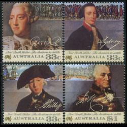 AUSTRALIA 1986 - Scott# 988-91 Bicent. Set of 4 NH