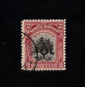 North Borneo Scott #168 Used