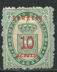Macao (China) 33  NGAI F/VF 1887 SCV $22.50