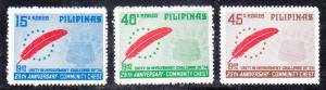 Philippines Scott #1239-1241 MH