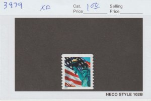 Scott# 3979 2006 39c Flag & Statue of Liberty Issue XF MNH Coil