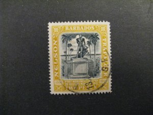 Barbados #111 used  a23.5 9556