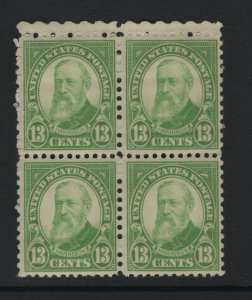 USA #692 Very Fine Never Hinged Block