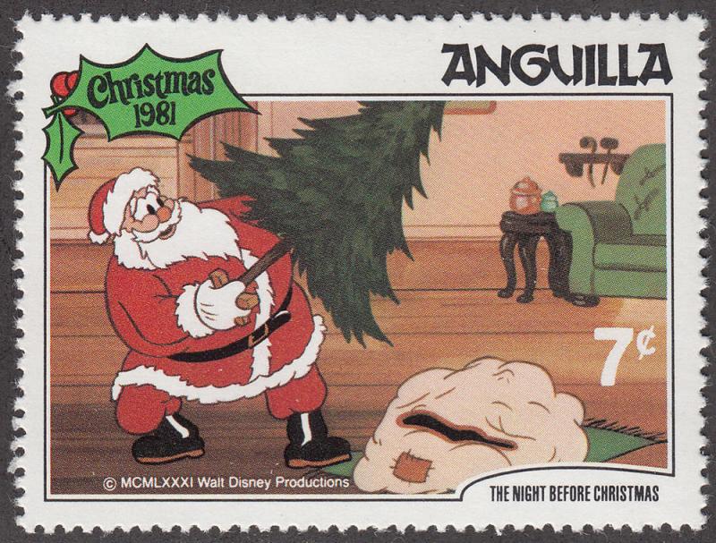 Anguilla #457 The Night Before Christmas MNH