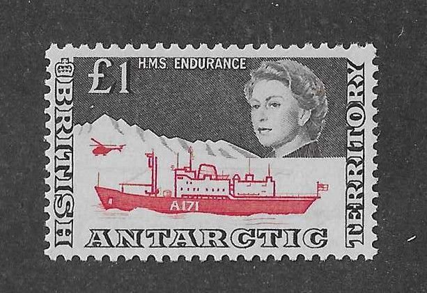 British Antarctic Territory Sc #24  pound value NH VF