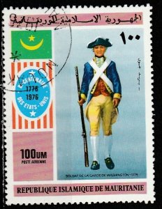 Mauritania    C163     (O)   1976  (Timbre du feuillet) Poste aérienne