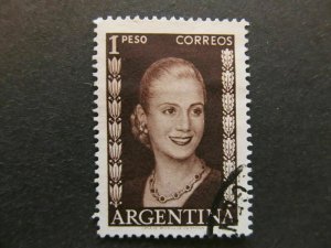 1952 A4P30F107 Argentina 1d Used-