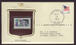 US Kennedy Stamp Cover BIN