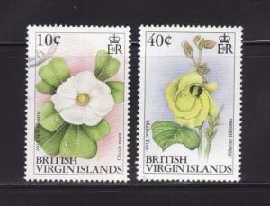 Virgin Islands 695, 702 U Flowers
