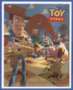 UGANDA 1997 Disney Toy Story 2000sh Andy's Toys S/S Scott 1483 Mint NH VF