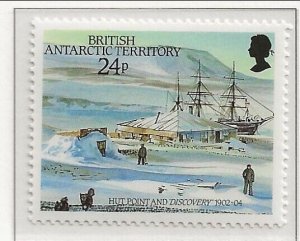 BRITISH ANTARCTIC TERRITORY (BAT) Sc 137-40 MNH issue of 1987 - EXPEDITION 