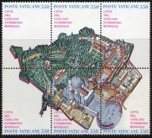 Vatican 773 MNH UNESCO, Architecture