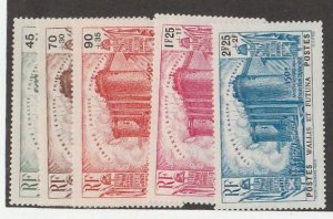 WALLIS & FUTUNA #B1-5 MINT LIGHTLY HINGED COMPLETE