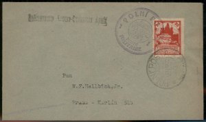 Czech Legion 1920 Siberia Russia Feldpost Prague Receivers 99383