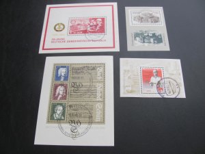GERMANY DDR  MNH 22 SOUVENIR SHEETS LOT (170)
